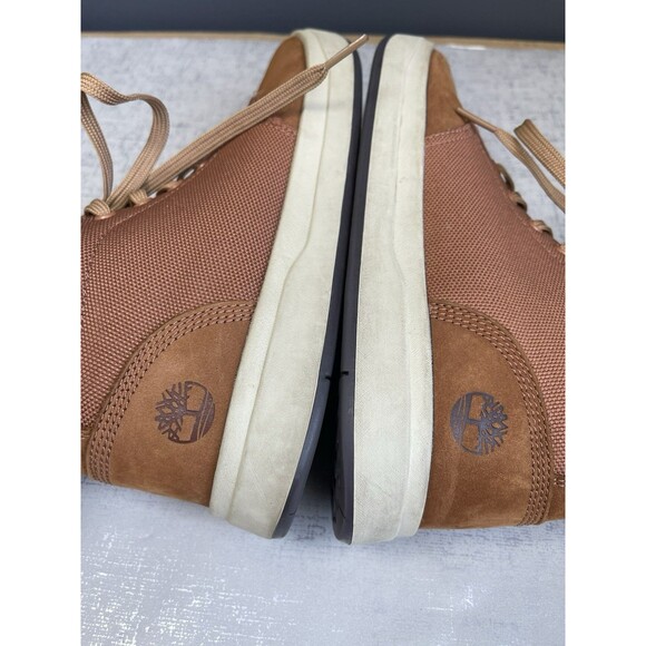 Timberland Davis Square Chukka Boots Men\'s 8.5 M Wheat Nubuck Comfort‎ Lace Up main image 12